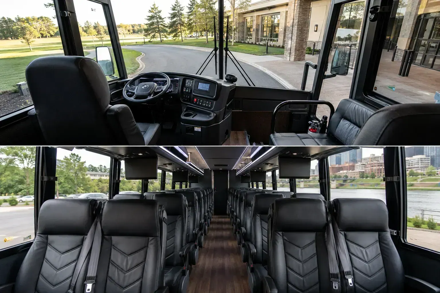 Nashville motor coach ready for group transportation