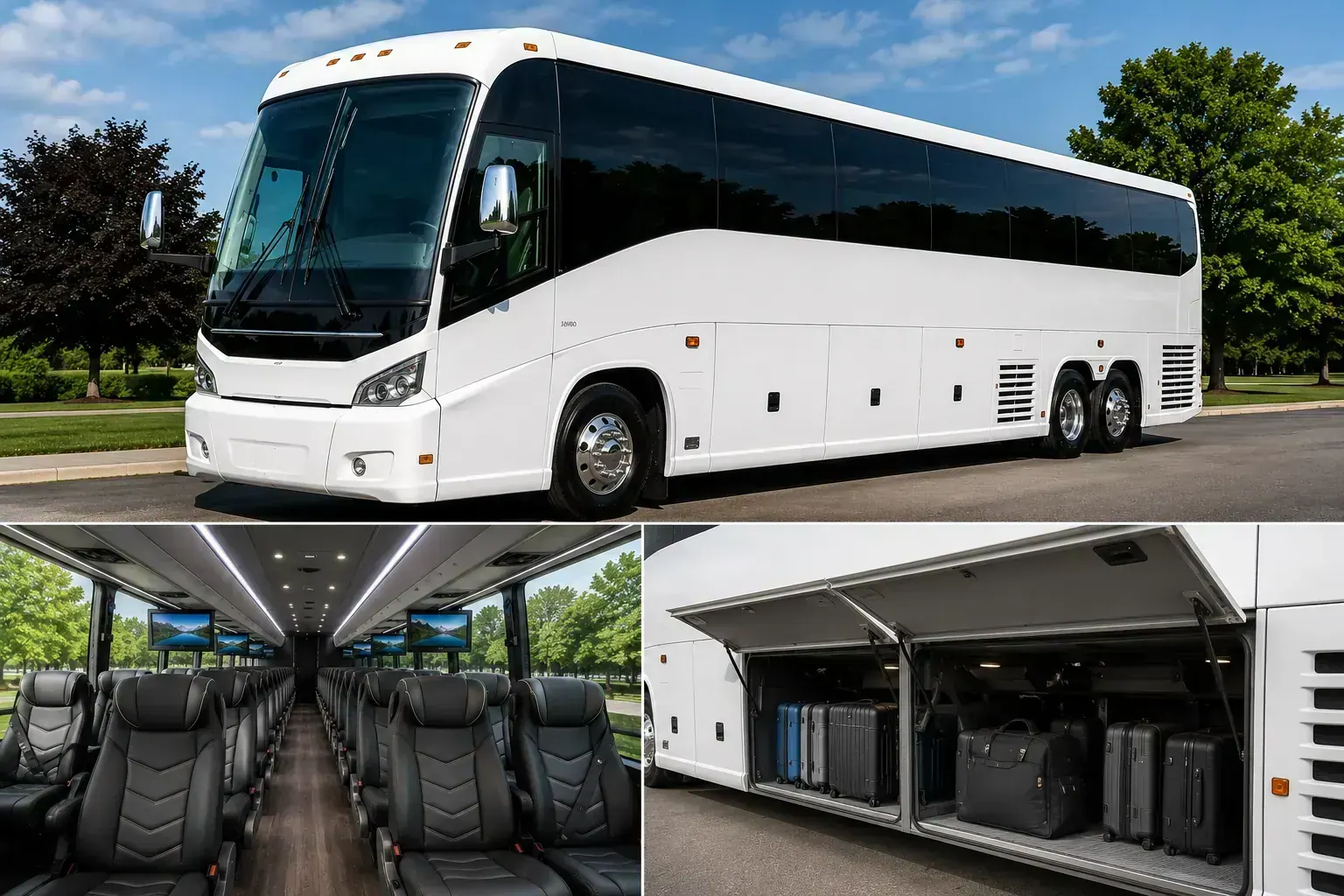 Interior of a Nashville motor coach