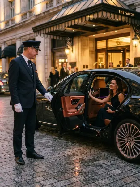 Swift Chauffeurs vehicle prepared for service in Nashville