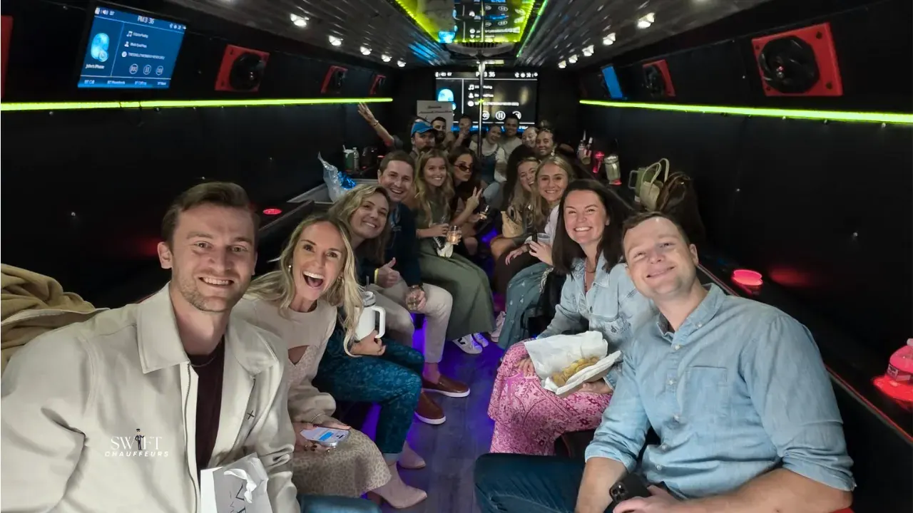 Luxury party bus
