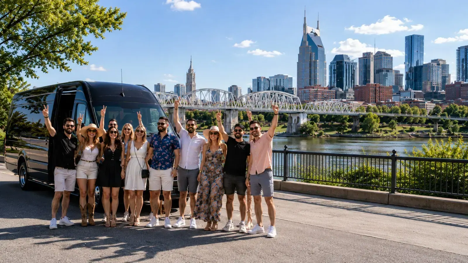 Private Nashville group tour in the Swift Lounge