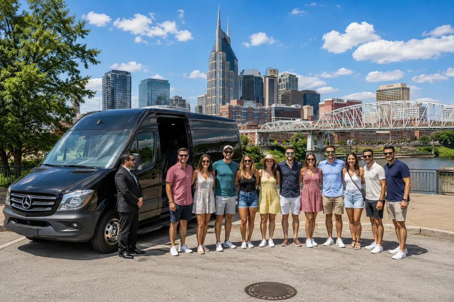 Swift Chauffeurs fleet ready for private Nashville tours