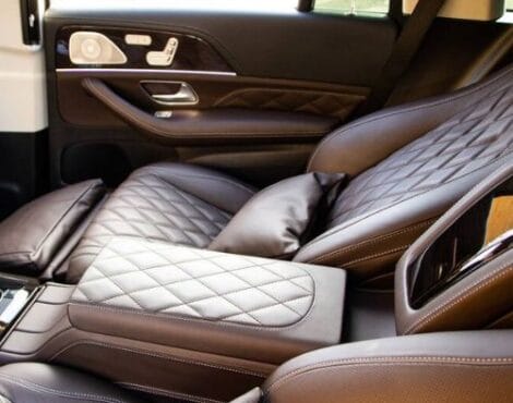 beige mercedes interior
