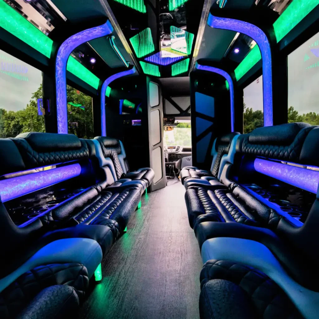 Party rental bus