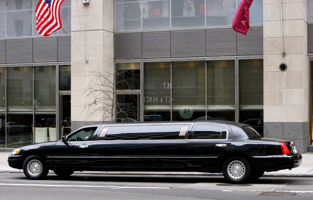 Classic Lincoln Towncar Stretched Limousine