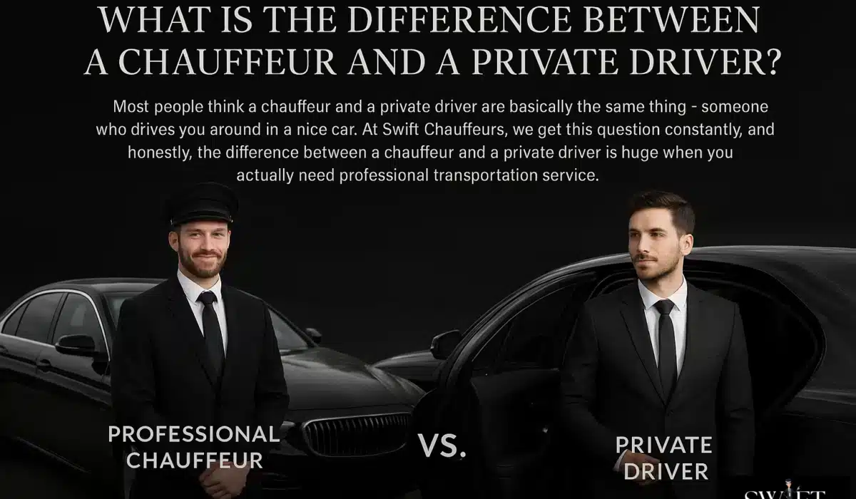 what is the difference between a chauffeur and a private driver