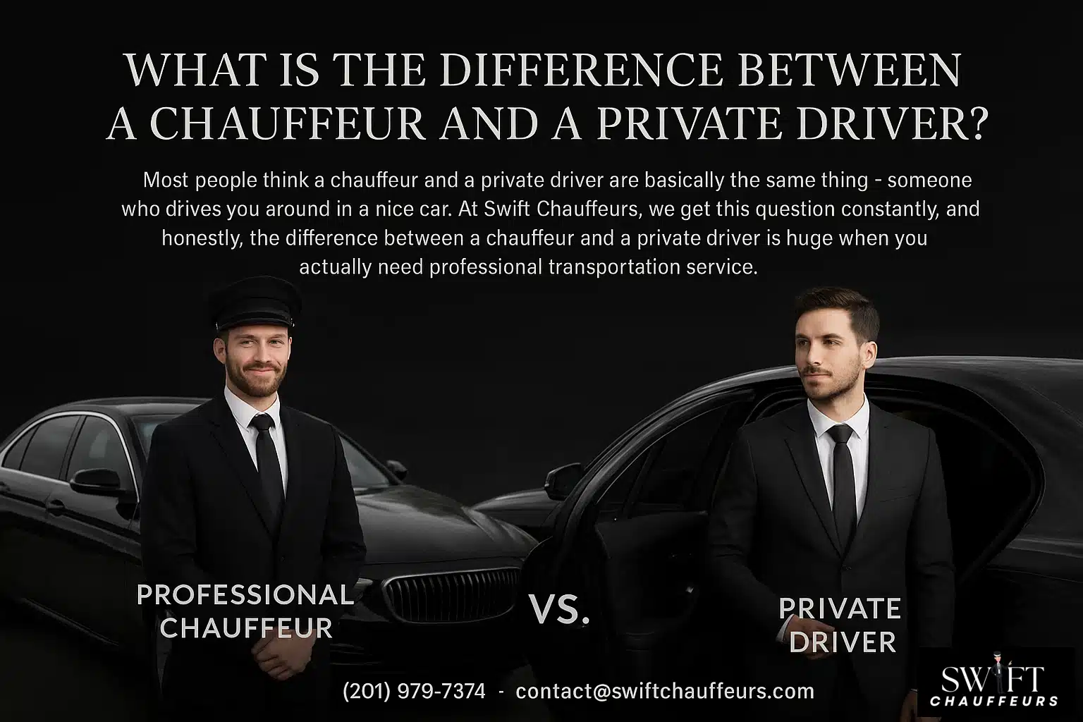 what is the difference between a chauffeur and a private driver