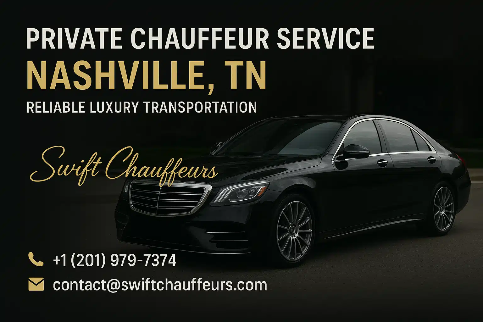 Private Chauffeur Service Nashville TN: Reliable Luxury Transportation